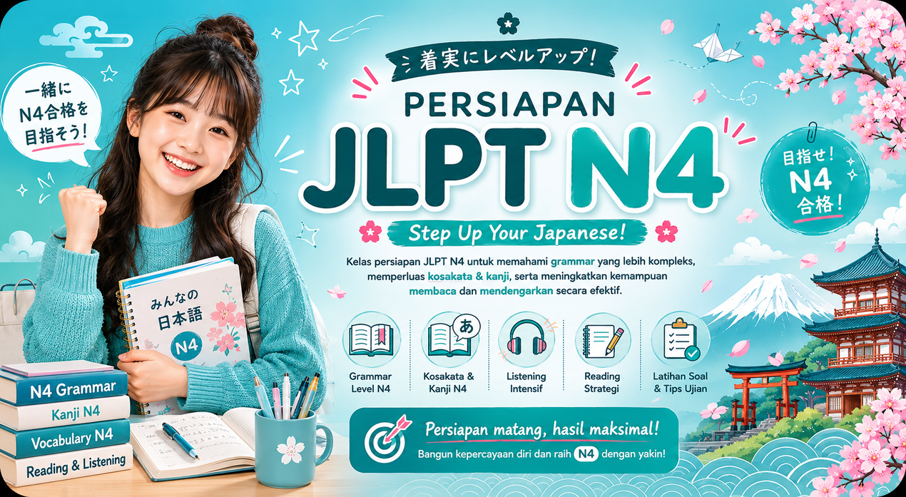 Privat Persiapan JLPT N4